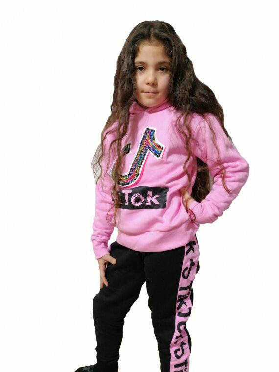 Tik Tok loungewear set voor meisjes