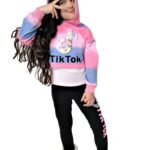 3 piece tiktok crop top loungewear set - Image 3