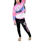 3 piece tiktok crop top loungewear set - Image 8