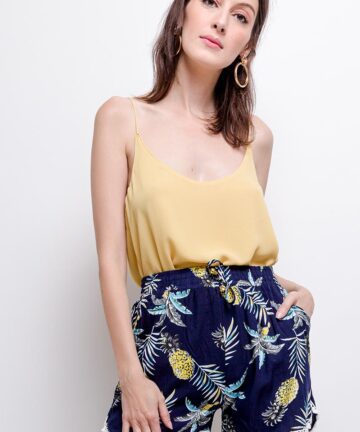 dames short Pineapple print