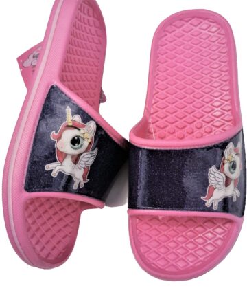 unicorn badslippers voor meisjes