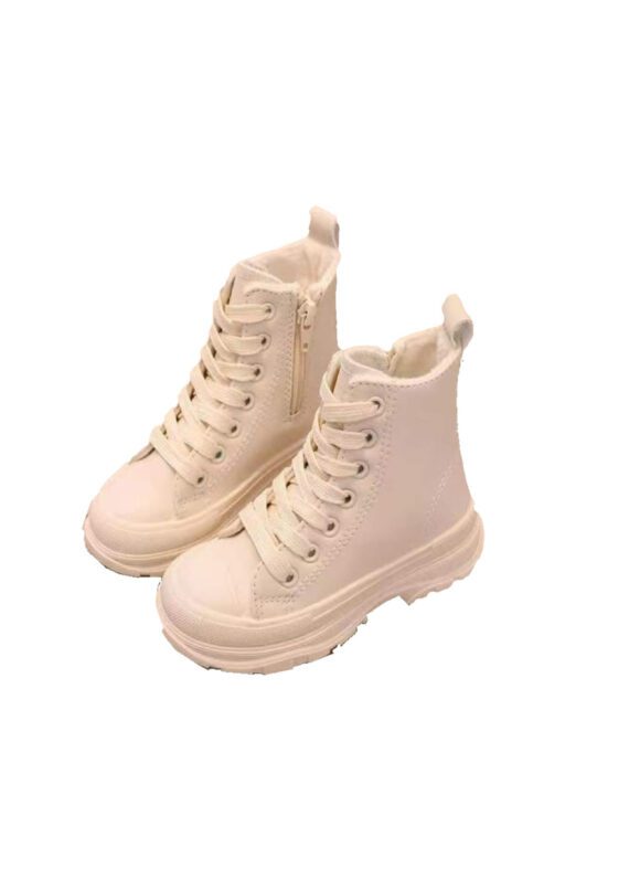 Kids' Faux Leather Boots For Girls
