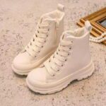 Kids' Faux Leather Boots For Girls