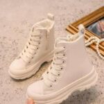 Kids' Faux Leather Boots For Girls