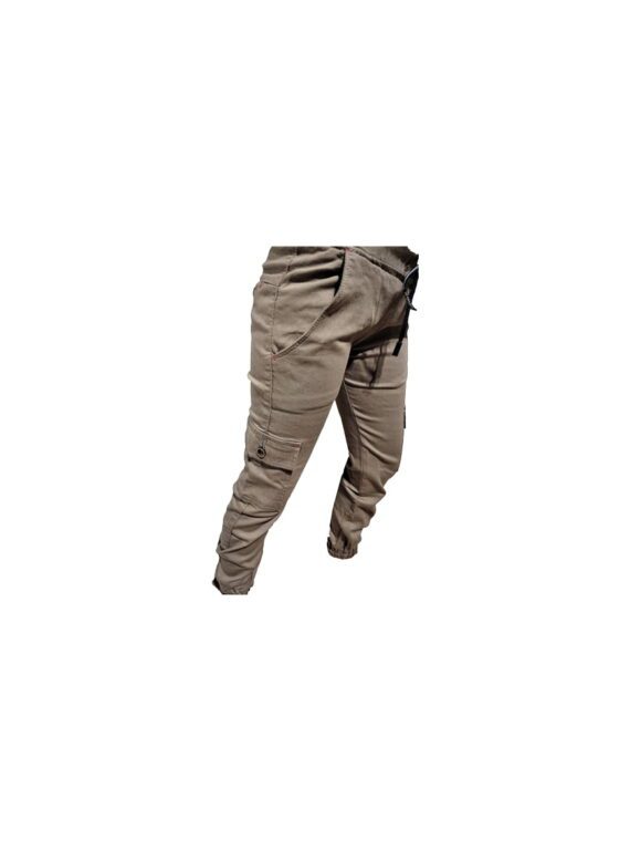 meisjes en jongensbroek-kinderbroek met elastiek en kniezakken -
