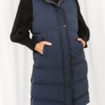 lange bodywarmer dames