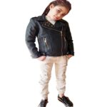 Imitatieleren jasje voor meisjes - Image 3