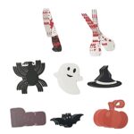 48 Stuks Cupcake Decoraties, Tandenstokers voor Taarten, Halloween Cupcake Wikkels, Halloween Cupcake Wrapper Decoraties, Geschikt voor Taarten,... - Image 2