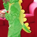Fun Play Dinosaurus kostuum voor kinderen, kostuum dierenpyjama voor jongens en meisjes, kinderkostuums - Image 2