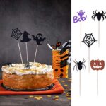 Halloween cupcakes toppers, 28 stuks, Halloween picks, Halloween, cupcakes, toppers, picks, Halloween, cake, picks, Halloween, cupcake topper,... - Image 3