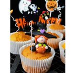 Halloween cupcakes toppers, 28 stuks, Halloween picks, Halloween, cupcakes, toppers, picks, Halloween, cake, picks, Halloween, cupcake topper,... - Image 4