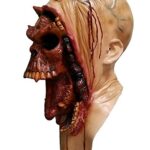 HENGYUTOYMASK Bloody Horror masker Halloween Fancy Dress Prop verschrikkelijk latex masker volwassen grootte - Image 2