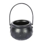 NUOBESTY 12 stuks Halloween heksenketels vuurpatroon snoep chocolade geschenk pompoen emmer zoete of zure container met handgrepen voor Halloween... - Image 4