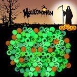 Runmeihe 72 stuks Halloween luminous stuiterballen voor kinderen, glow in the dark speelgoed bouncy balls voor kinderen, Halloween-party cadeautjes... - Image 5