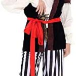 Tacobear Piraat kostuum voor kinderen met piraat accessoires piraat hoed piraat eyepatch kompas portemonnee oorbel piraat fancy jurk Halloween... - Image 2