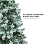Kerstboom met sneeuweffectken-150cm - Image 3