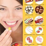 Chocolade en snoepjes Doos met gums. Cadeaupakket 1 kg - Image 2